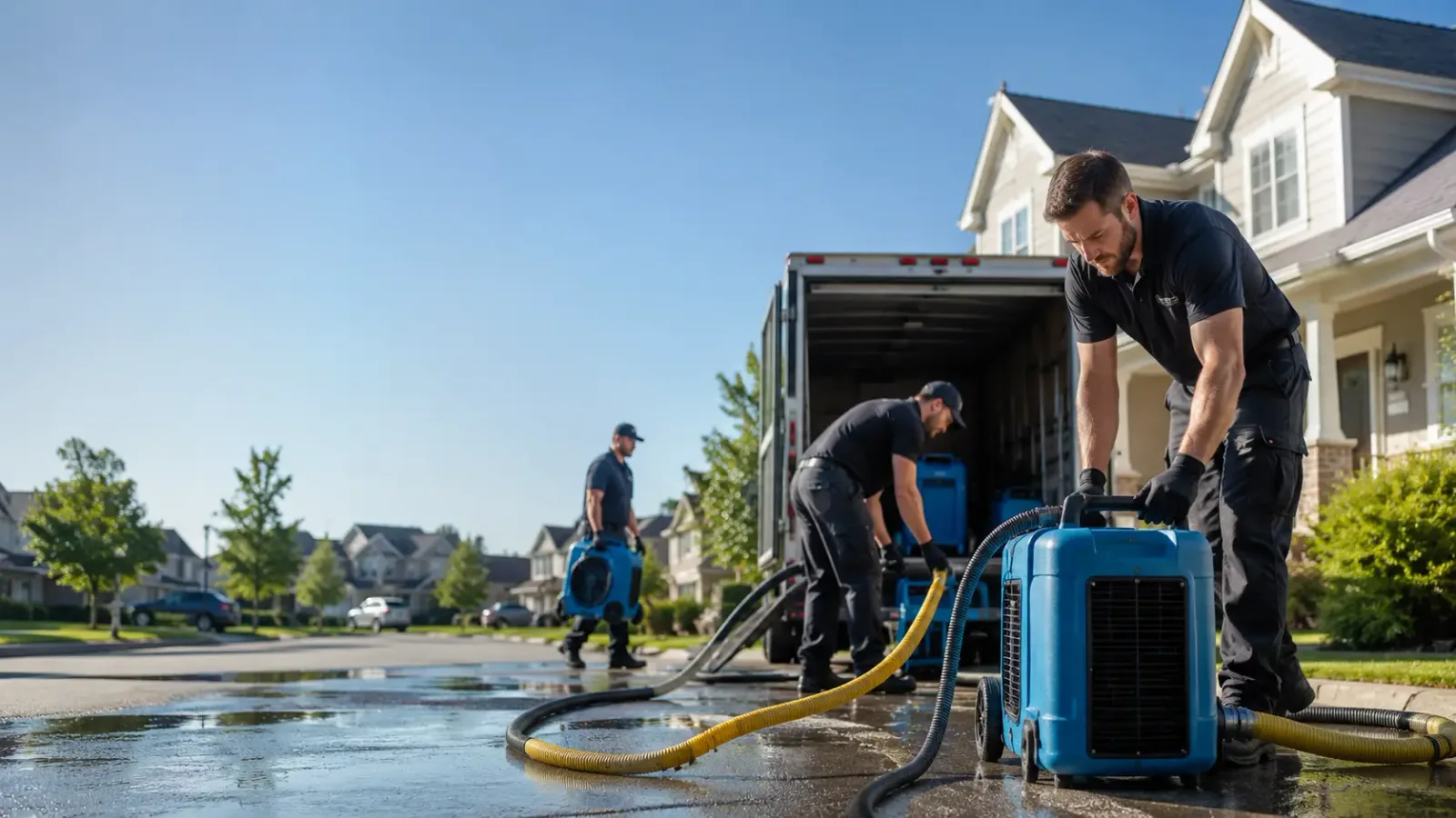 Water Damage Mitigation in Lequire, OK
